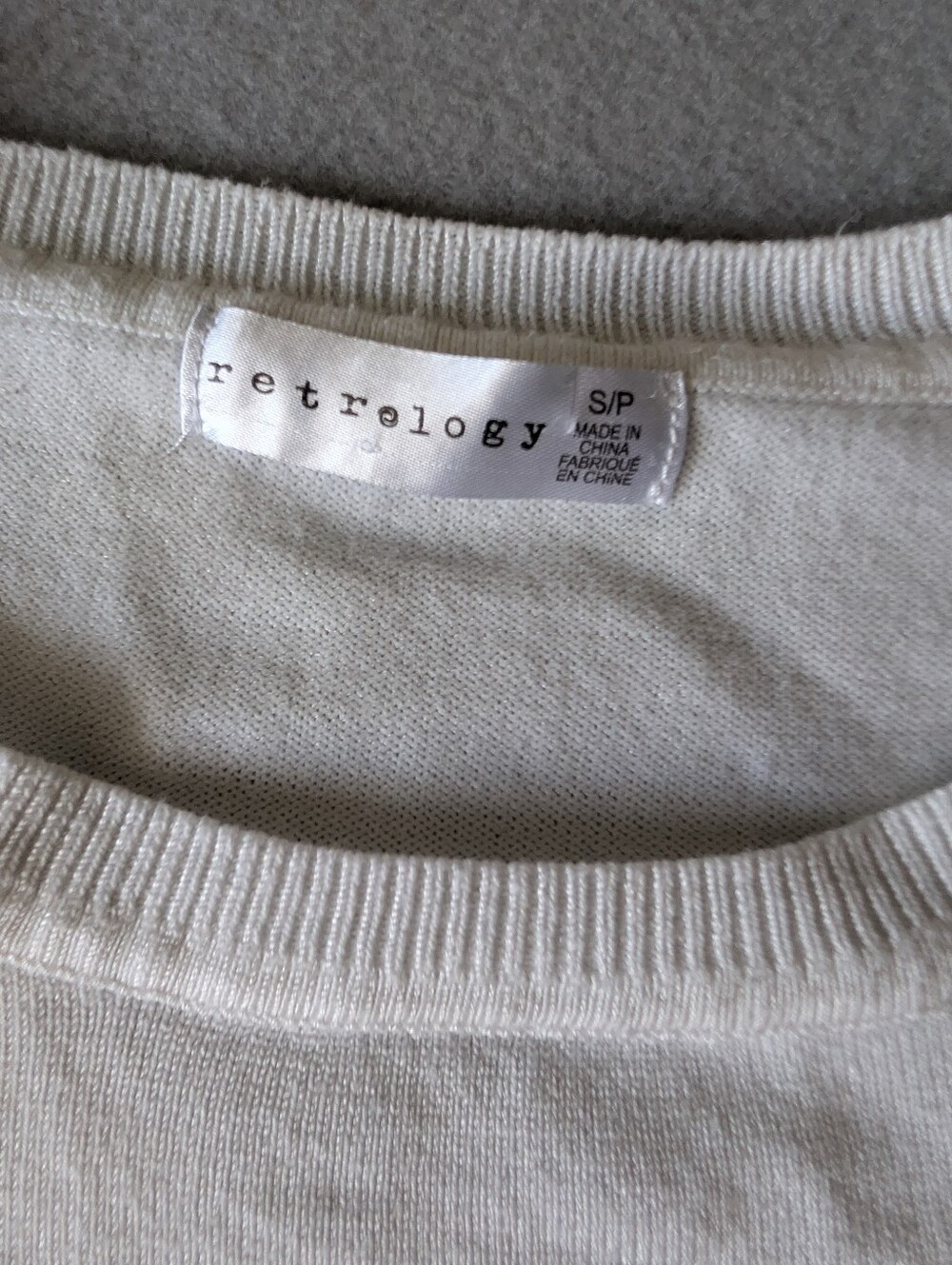 Women's Colorblock Neutral Camel Brown Crewneck Sweater Spring Minimalist Luxury image 6